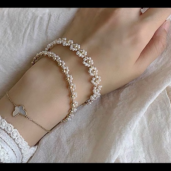 NEW Freshwater Pearl bracelet - Picture 1 of 3